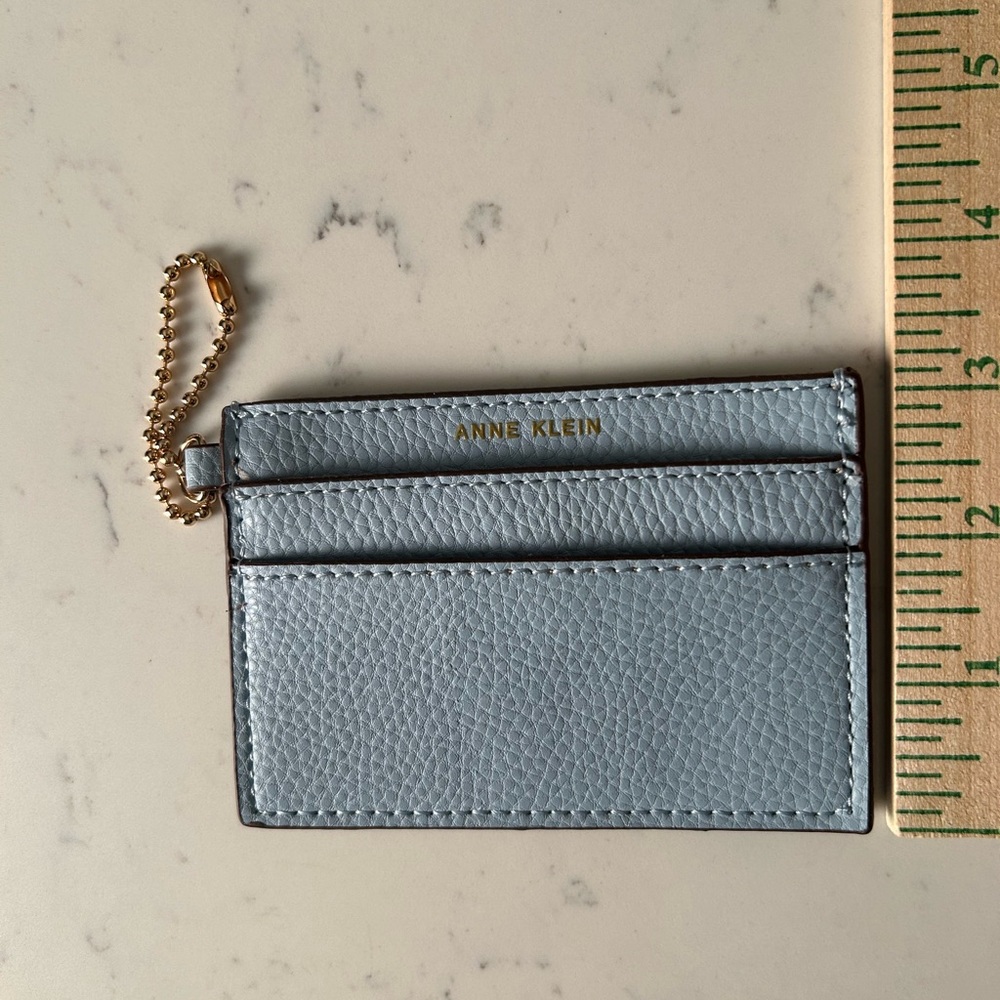 Anne Klein Blue Card Holder